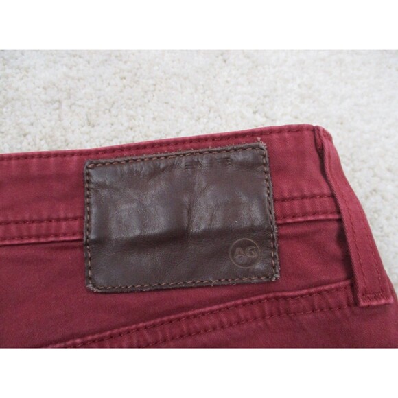 AG Adriano Goldschmied Pants Mens 36 Red Graduate Tailored Leg Chino 36x28 * - Picture 13 of 16